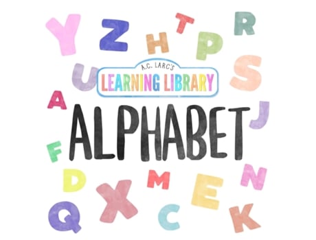 Livro A.C. Larcs Learning Library Alphabet de AC Larc (Inglês)