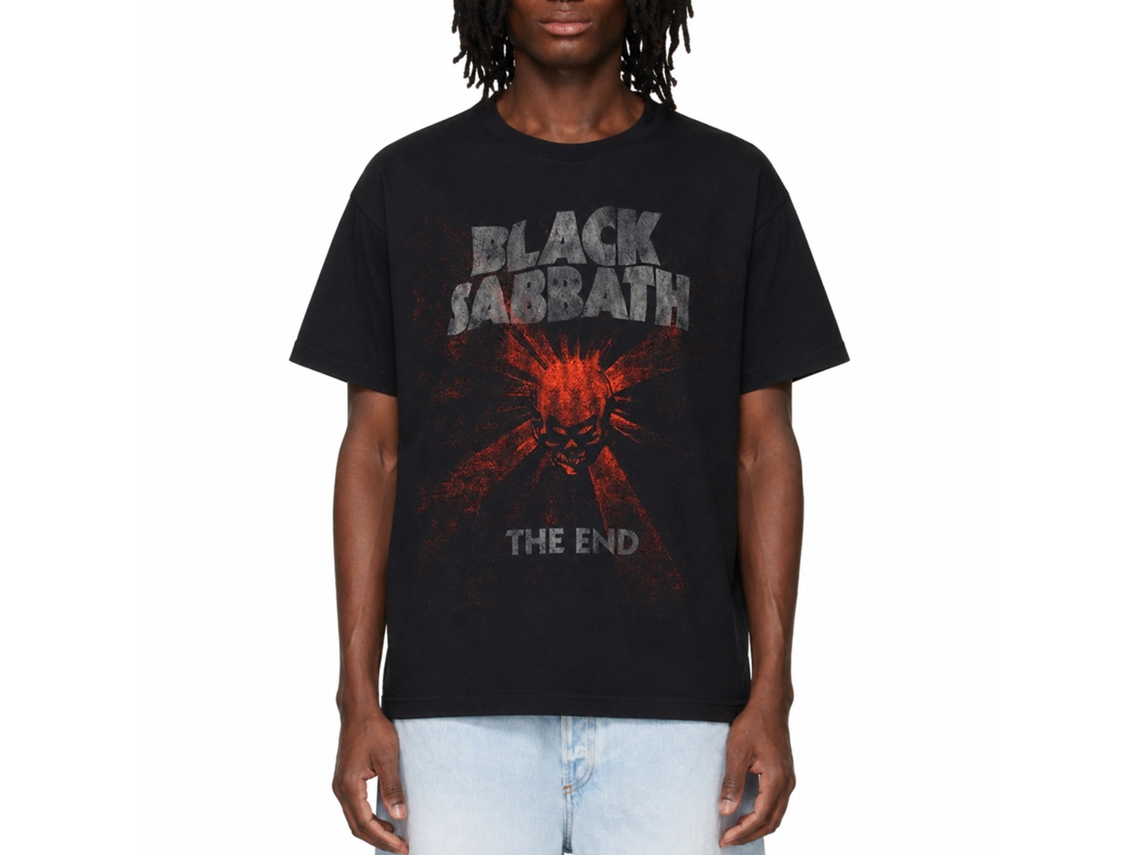 Black Sabbath The End Mushroom Cloud T-shirt Unisex Adults Size:xxl