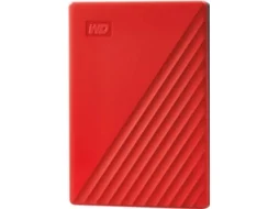 Disco HDD Externo WESTERN DIGITAL My Passport Worldwide (Vermelho - 4 TB - USB 3.0)