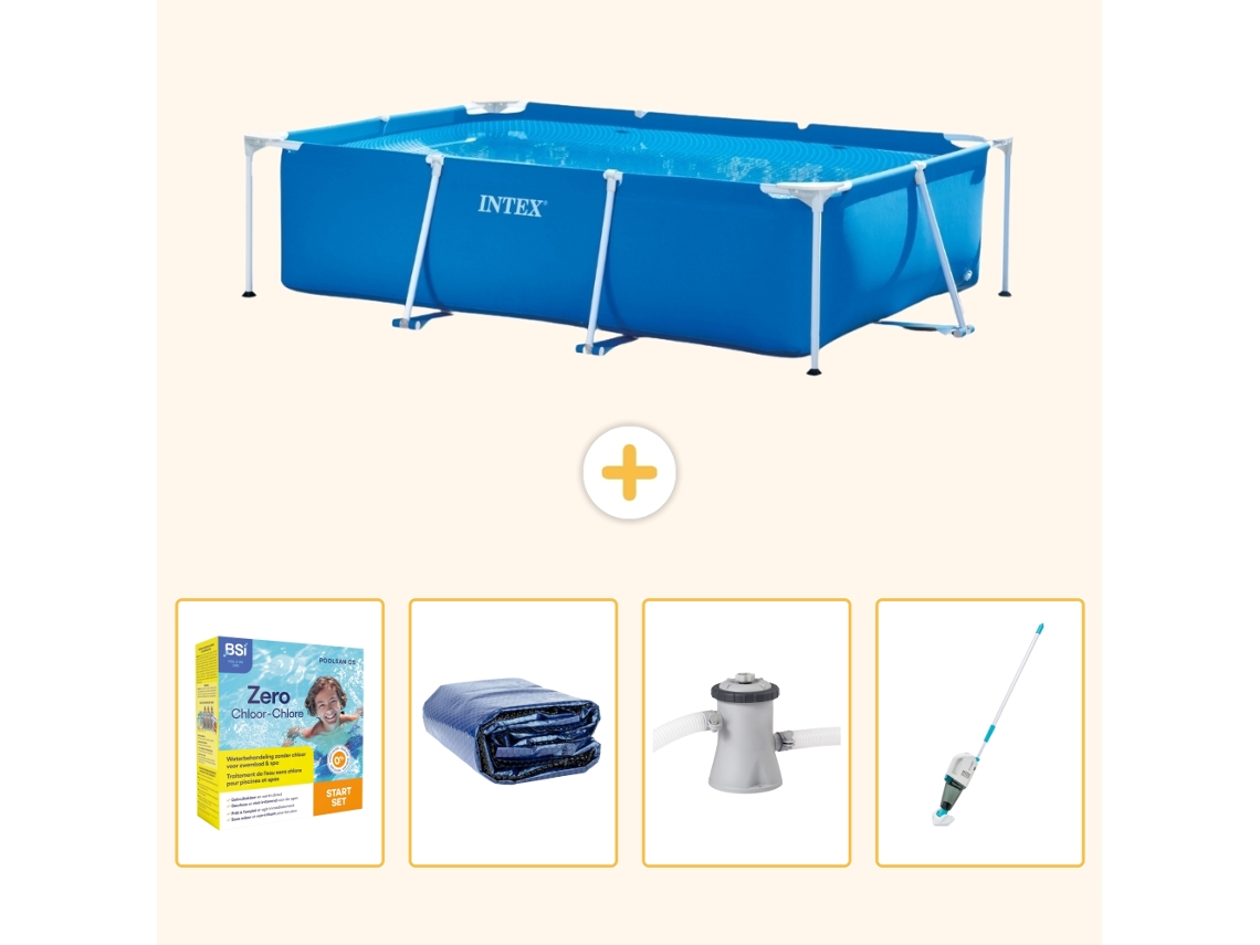 Intex Piscina Easy Set Redonda - Caranguejo - 183x51 Cm - 5-peças S39