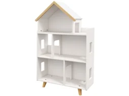 Estante para Crianças com 3 Níveis para Brinquedos 65x25x108,5 Cm Branco