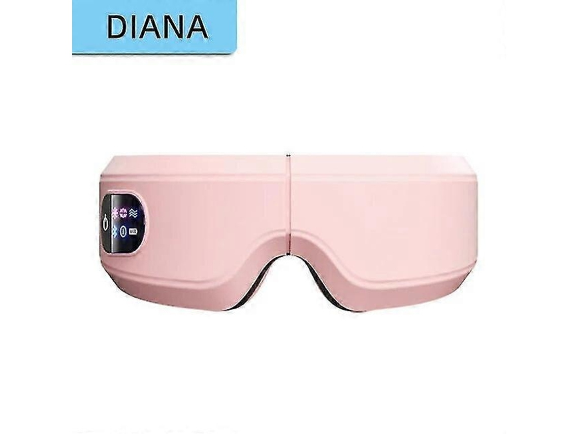 Massageador Ocular Aquecido 16D com Vibração Inteligente e Airbag, Aparelho para Cuidados com os Olhos com Bluetooth, Massageador Ocular.
