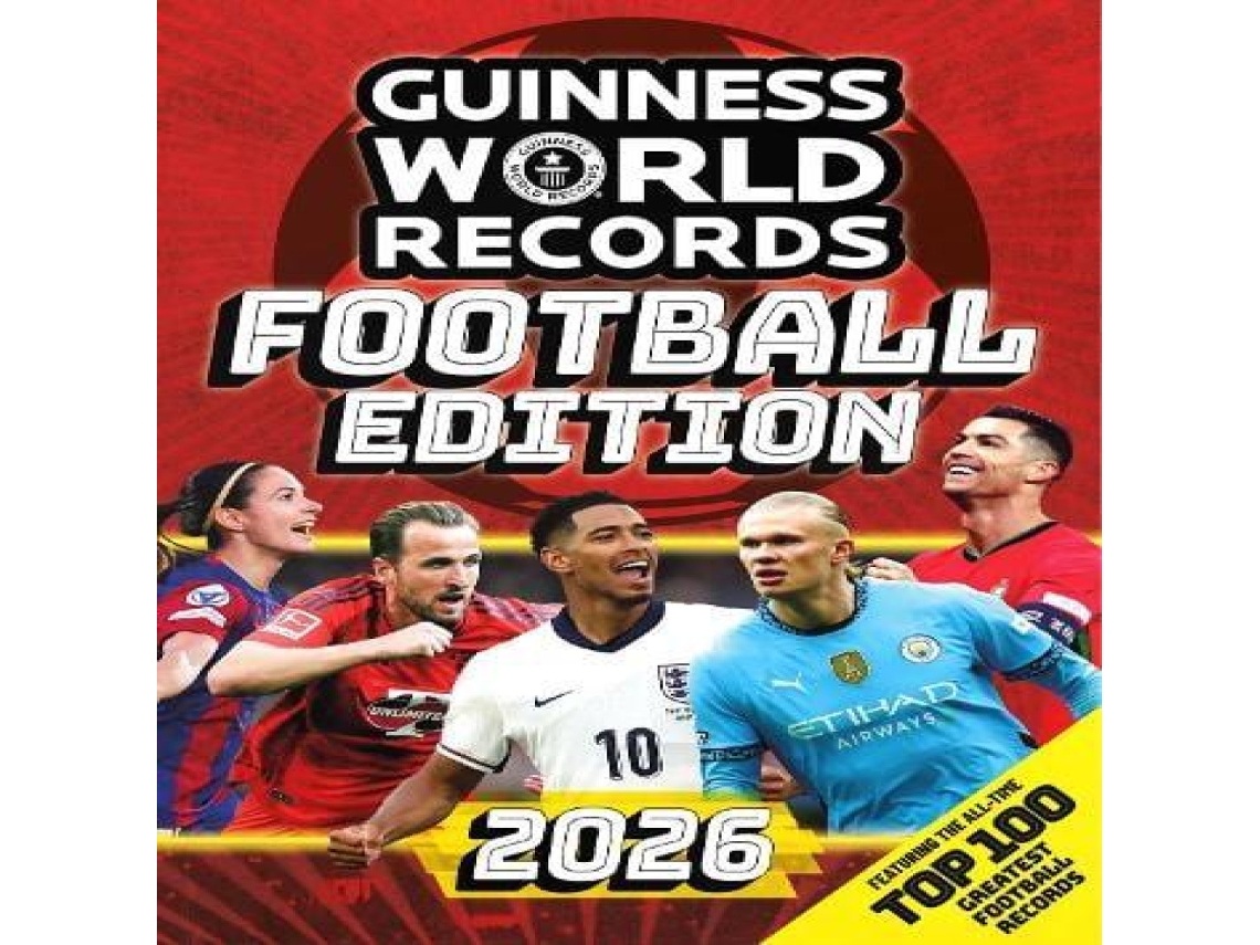 Livro Guinness World Records Football Edition 2026 de Guinness World Records Limited (Inglês)