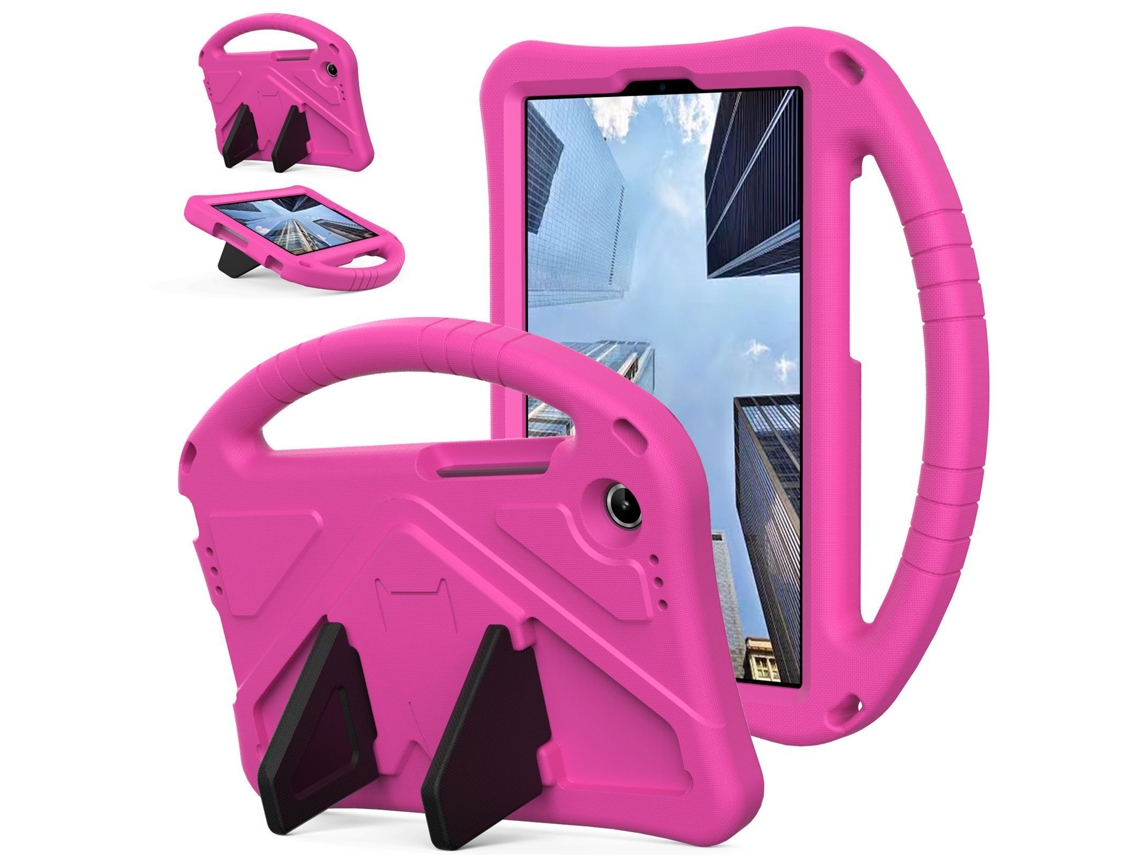 Capa Protetora Compatível Com Lenovo Tab One De 8,7 Polegadas, Tab K9 2025, Capa Portátil Infantil Tb305fu, Resistente A Dobras.rosa Vermelha Yunzii