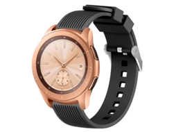 Pulseira de silicone texturizada listrada de 20 mm para smartwatch Garmin Move Luxe/Move Style/Move 3/Move Venu Ly Ebike