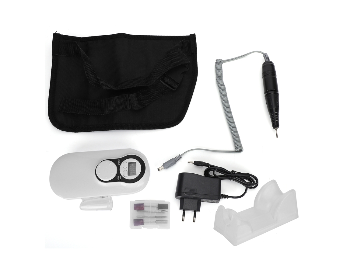 Máquina De Pulir Uñas Portátil Taladro Eléctrico De Uñas Recargable Para Manicura
