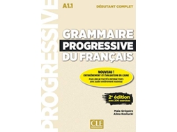 Livro Grammaire Progressive Du Francais Niveau A1.1 Debutant Complet Appli Cd Audio 2Eme Ed de Maïa Grégoire e Alina Kostucki (Francês)