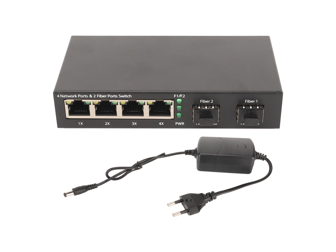 Switch Ethernet 8 Portas 10/100mbps Não Gerenciado | S/MARCA