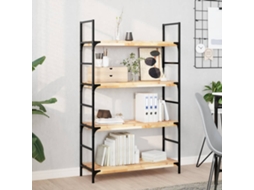 Vidaxl Prateleira Flutuante 80x30x4 Cm Acácia Maciça Não Tratada