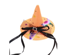 Laxiscreed Chapéu E Faixa De Halloween Para Festa Infantil, Decoração Temática Divertida