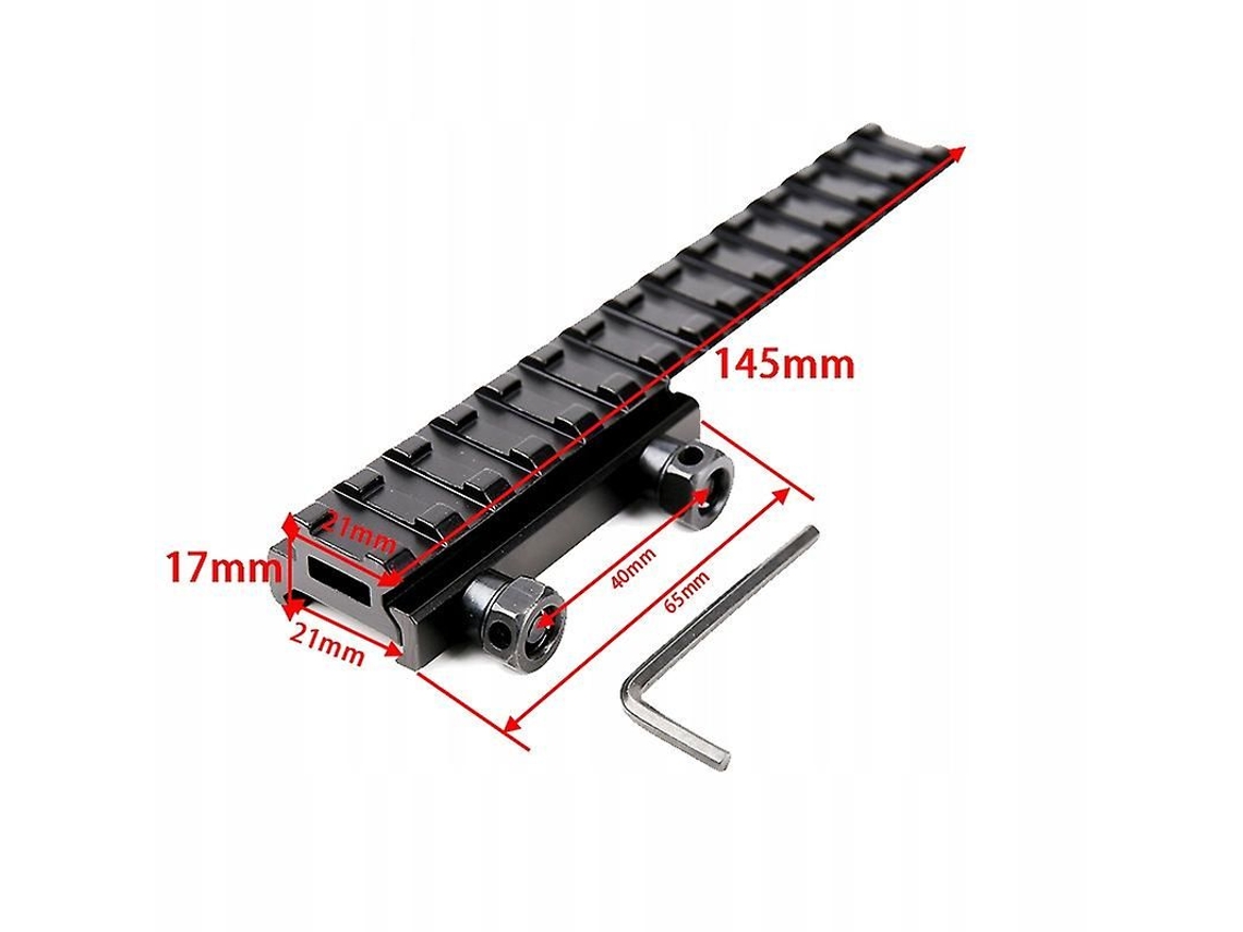 Suporte para Trilho Weaver/picatinny de 20 a 20 Mm