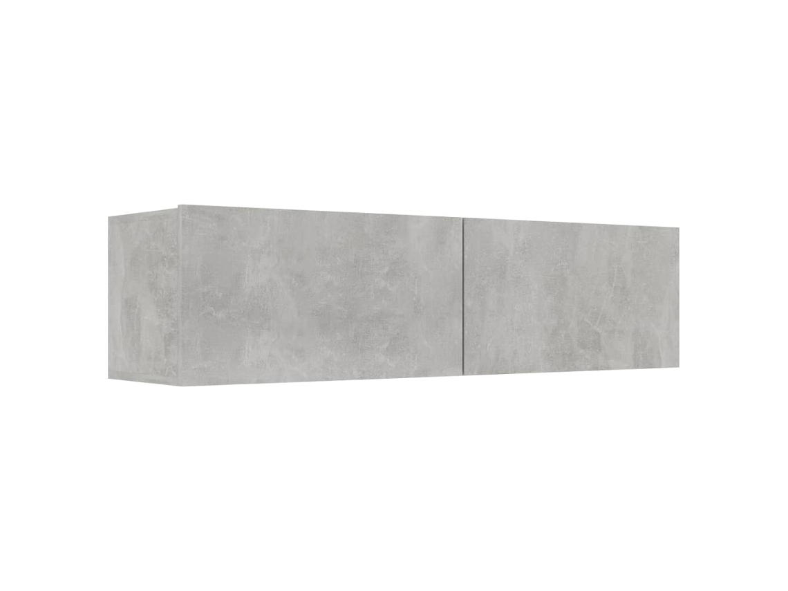 Tv Cabinet, Tv Cabinets Vidaxl Cinzeto Madeira Processada (n/a)