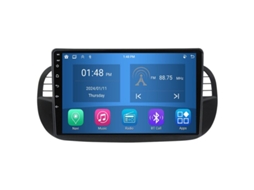 Central Multimídia Carplay Gps 4 Gb 64 Gb Para Fiat 500 2007-2015 Android Auto Bluetooth 002