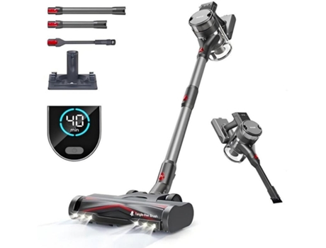 Aspirador Vertical MAIRCLE S3-Mate Bdock 2 em 1 para Armazenar e Carregar/40Min Autonomia/30Kpa/Para Pisos Duros e Carpetes e Pelos de Animais