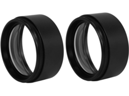 Lente Objetiva Auxiliar Barlow para Microscópio Estereoscópico Trinocular Wd120 0,7x SFUSHOS (2x)