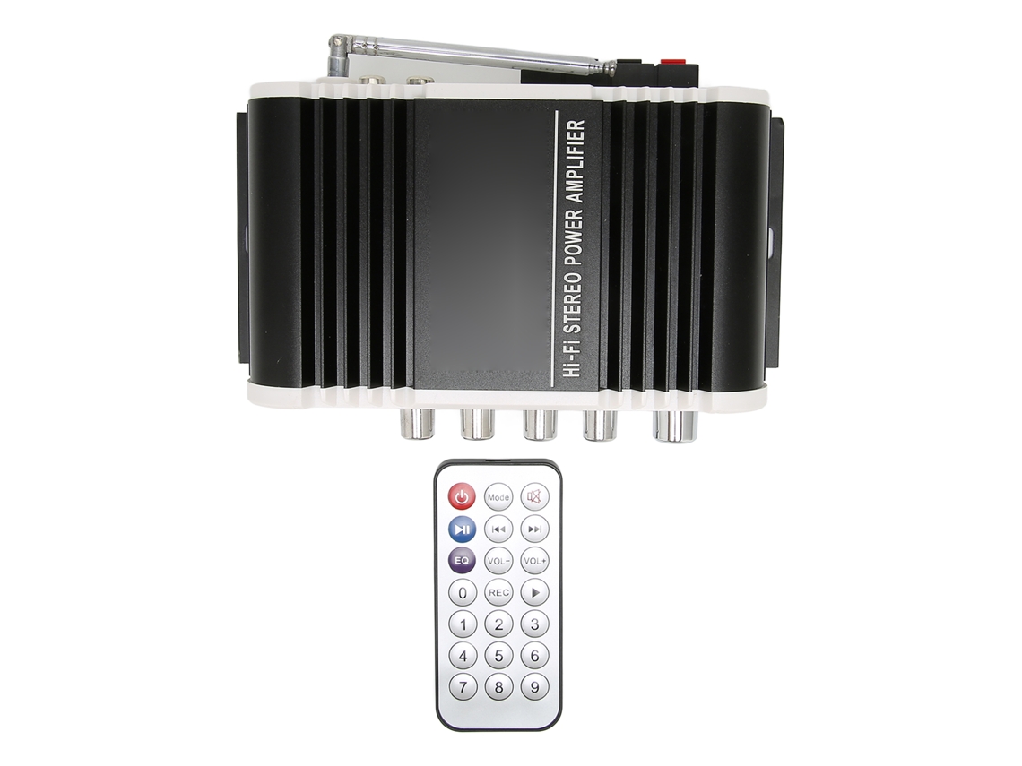 Amplificador Karaokê LAXISCREED Bluetooth Usb/sd Carro/casa