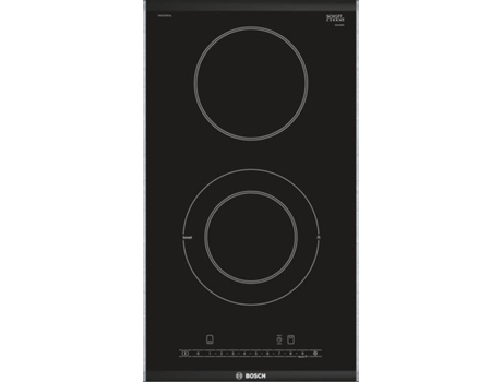 Placa de Vitrocerâmica BOSCH PKF375FP1E (Elétrica - 30.6 cm - Preto) — Elétrica de Vitrocerâmica | Largura: 30.6 cm