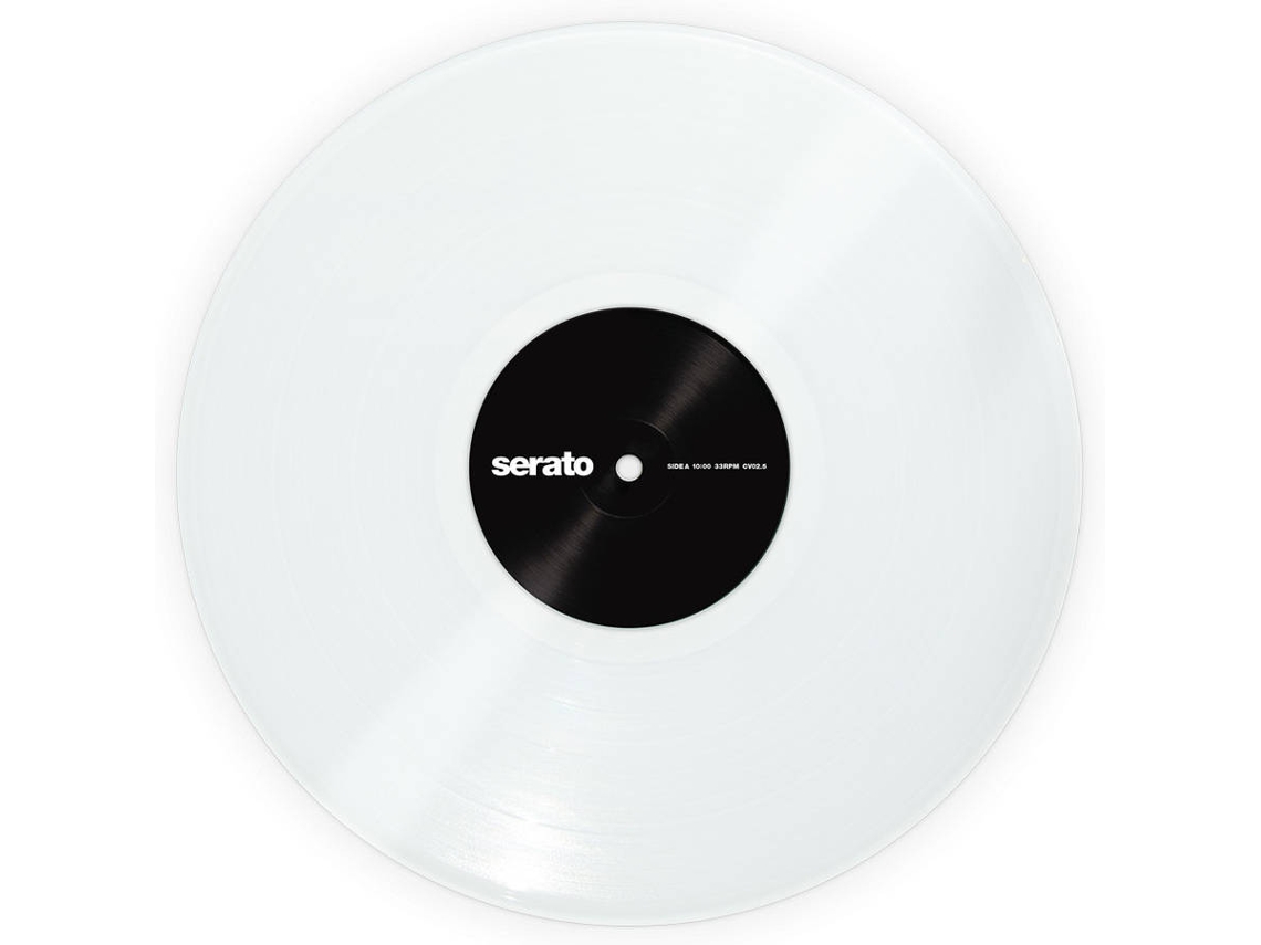 Vinil de Controlo SERATO Standard Colors 12'' Transparente Par