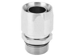 Conector De Mangueira Giratório De Latão Gunhose De 1 Polegada Para Pistola De Despacho De Combustível (fixo)