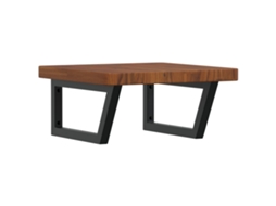 Basin Shelf, Basin Shelves Vidaxl Marrom Madeira De Carvalho (50 X 50 X 4 Cm)