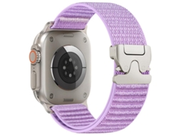 Bracelete Apple Watch Couro Vegano Crazy Horse Fivela XIAOMOYU