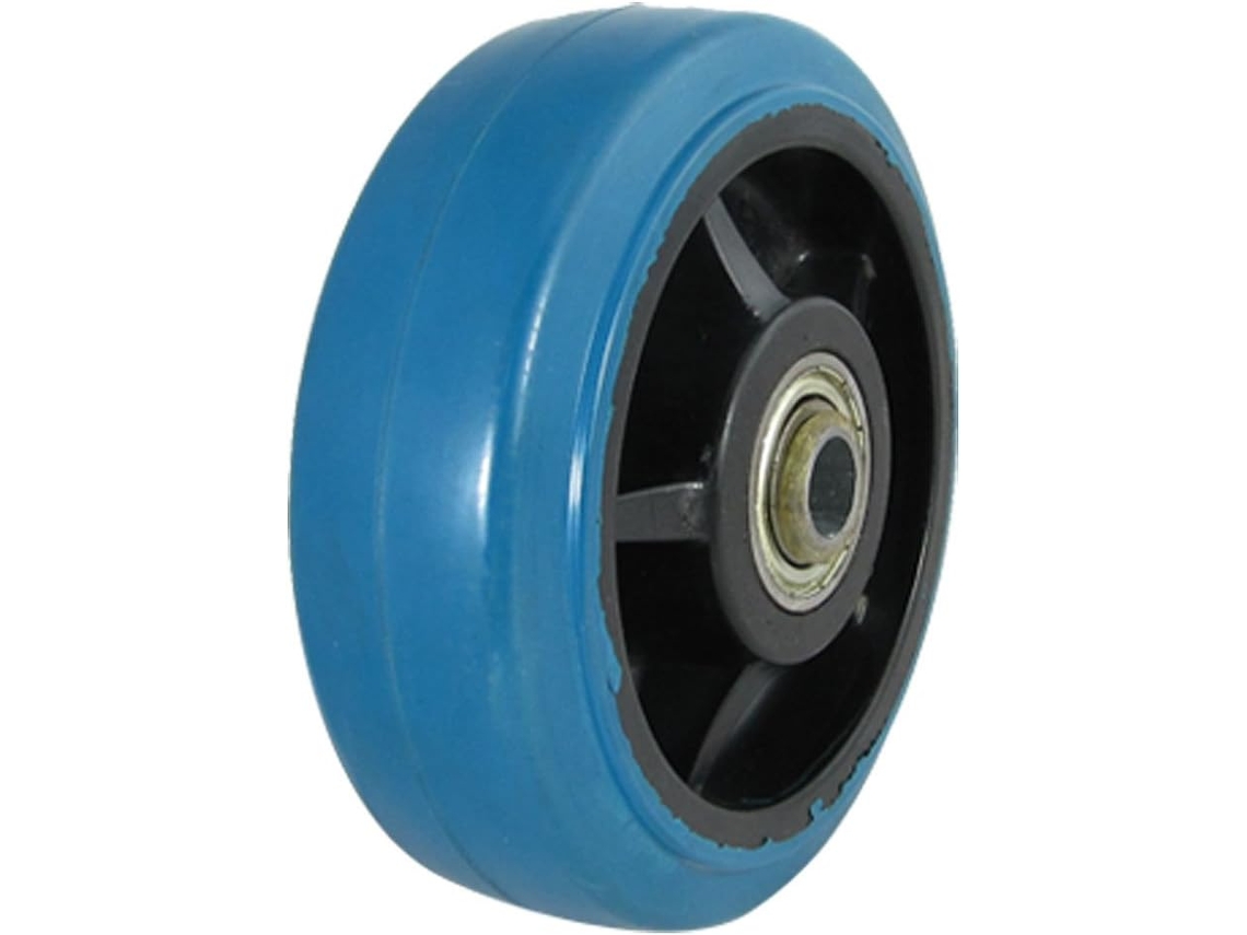 Roda De Borracha Elástica Industrial, Aexit 6, 6", 2"
