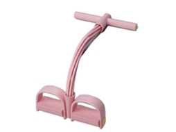 Faixa De Resistência, Equipamento De Fitness Multifuncional, Design Elástico Ajustável, Rosa
