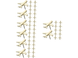 Conjunto De 48 Alfinetes Decorativos Em Formato Cortiça Para Decoração