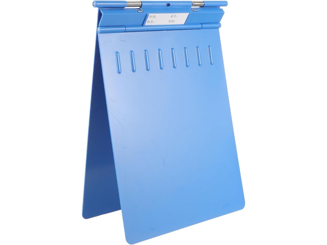 Prancheta de enfermagem Supvox Blue Abs para mesa e hospital, prancheta multiuso e porta-documentos médicos
