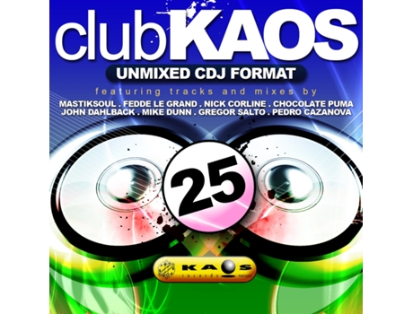 CD Club Kaos 25 — House / Electrónica