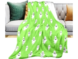 Manta Fantasma de Halloween, Decorativa, Aconchegante e Quentinha para Cama Roupa,, Leve Assustadora CHABERLU