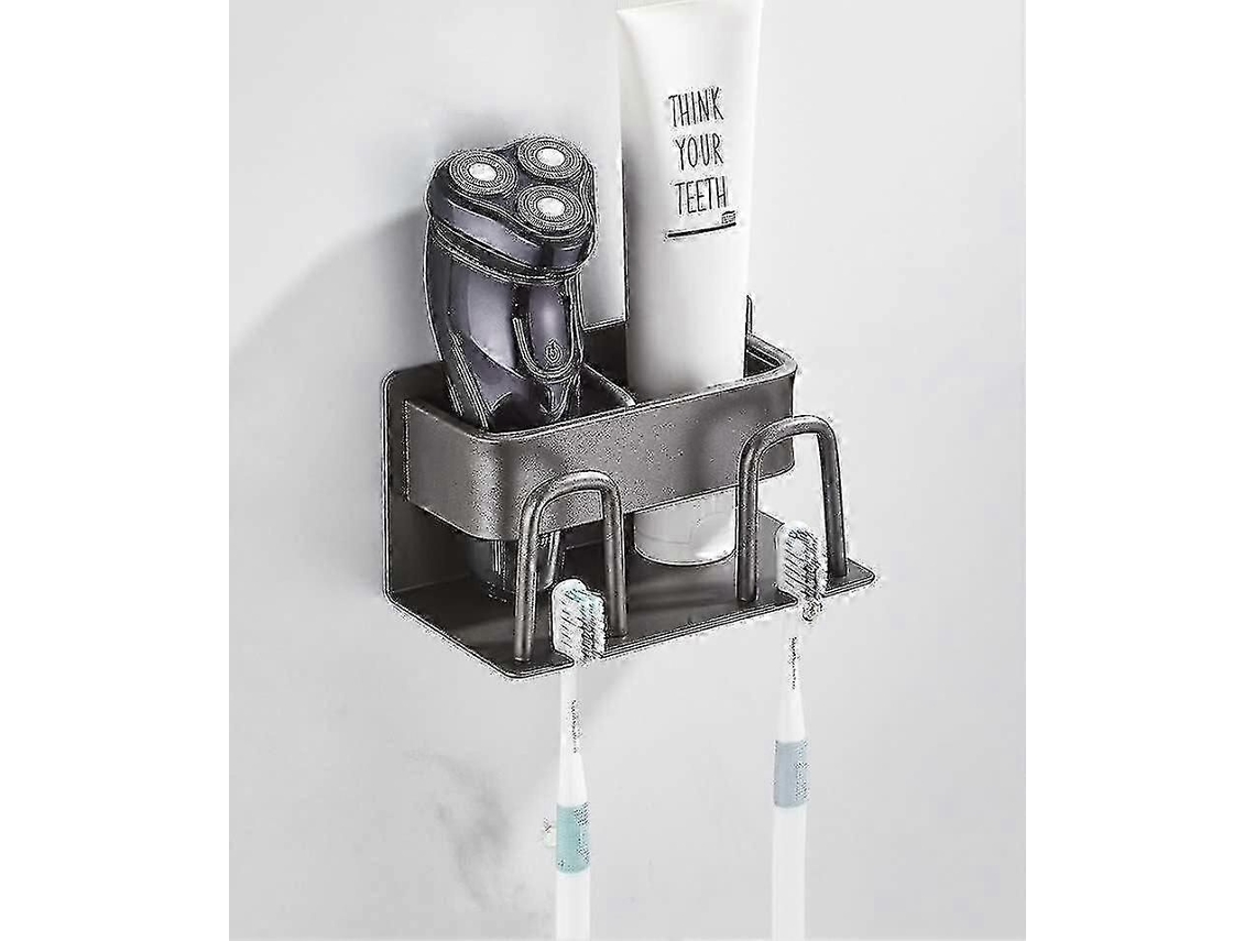 Suporte De Escova De Dentes Elétrica Montado Na Parede, Suporte De Escova De Dentes Adesivo Não Perfurado Para Escovas De Dentes Elétricas Compat