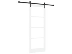 Porta Deslizante Orkdal Branco e Preto 83 X 211 Cm MAISON EXCLUSIVE