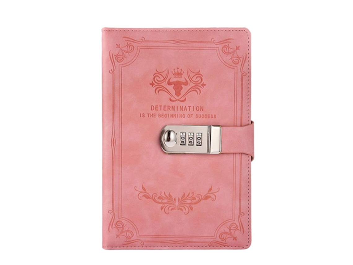 Agenda com Senhas Preta BRILVIBERA