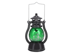 Luz Portátil Decorativa Halloween Forma Inovadora Verde