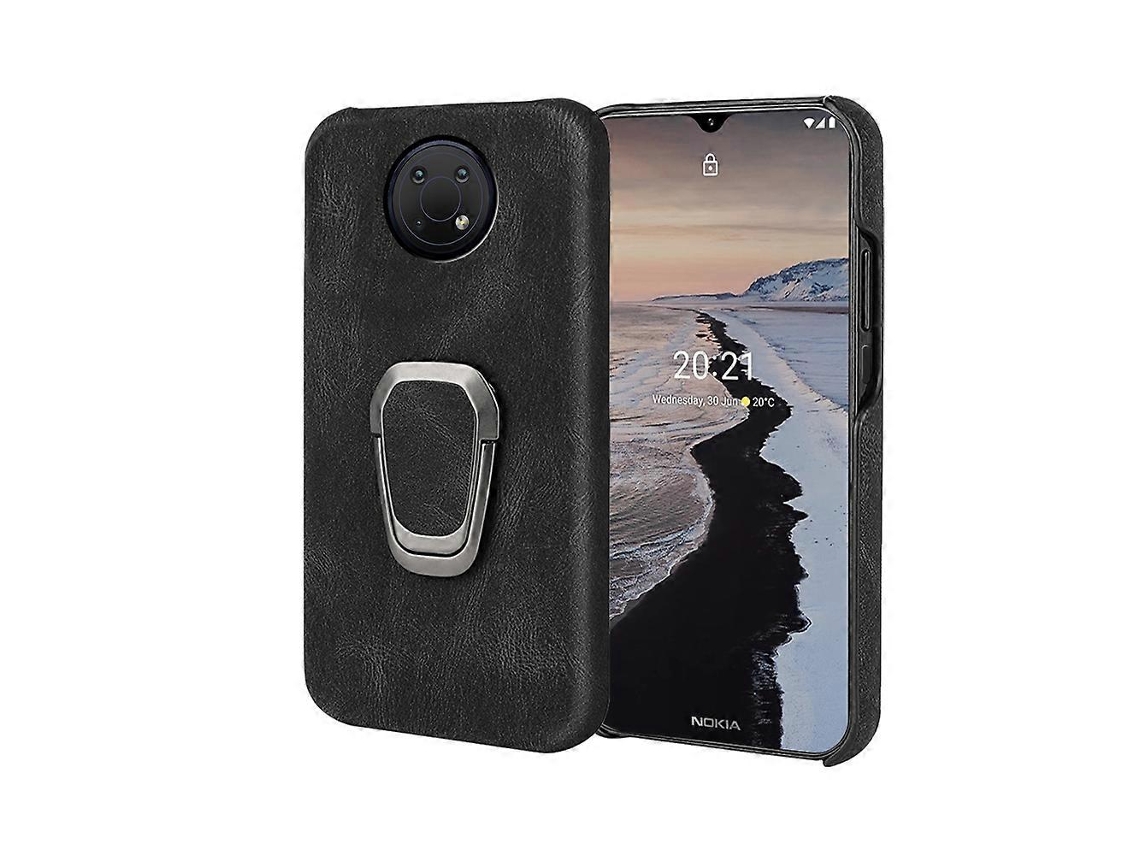 Capa De Celular Em Pu Com Suporte De Anel Para Nokia G10