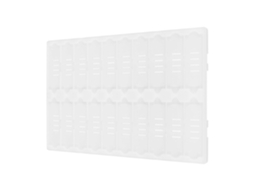 Suporte De Plástico Para 20 Lâminas De Microscópio