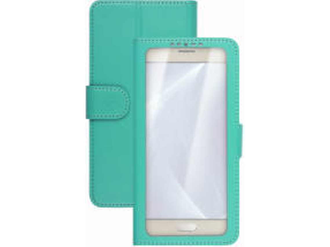 Capa Universal até 5'' CELLY Unica View Azul