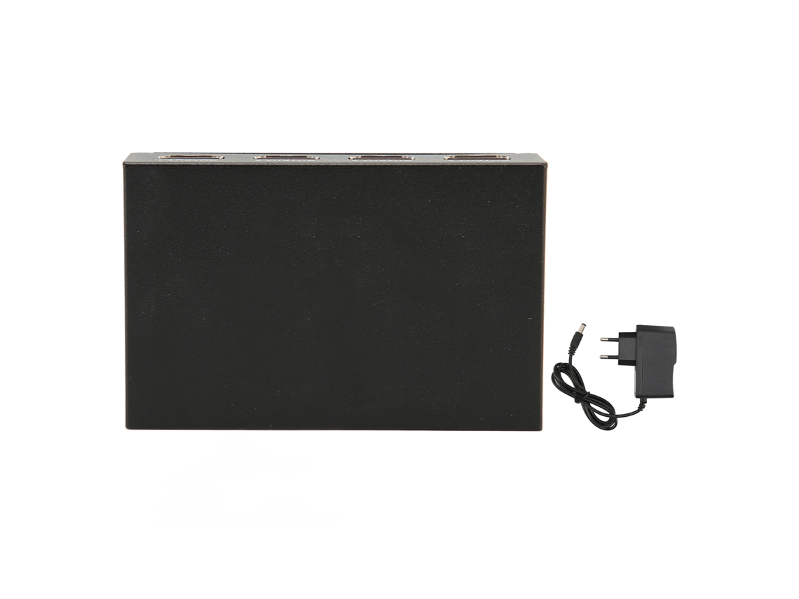 Aetheria divisor de Interface Multimídia Hd 1 Entrada 4 Saídas 4k 2k com Adaptador Ac Eu Plug