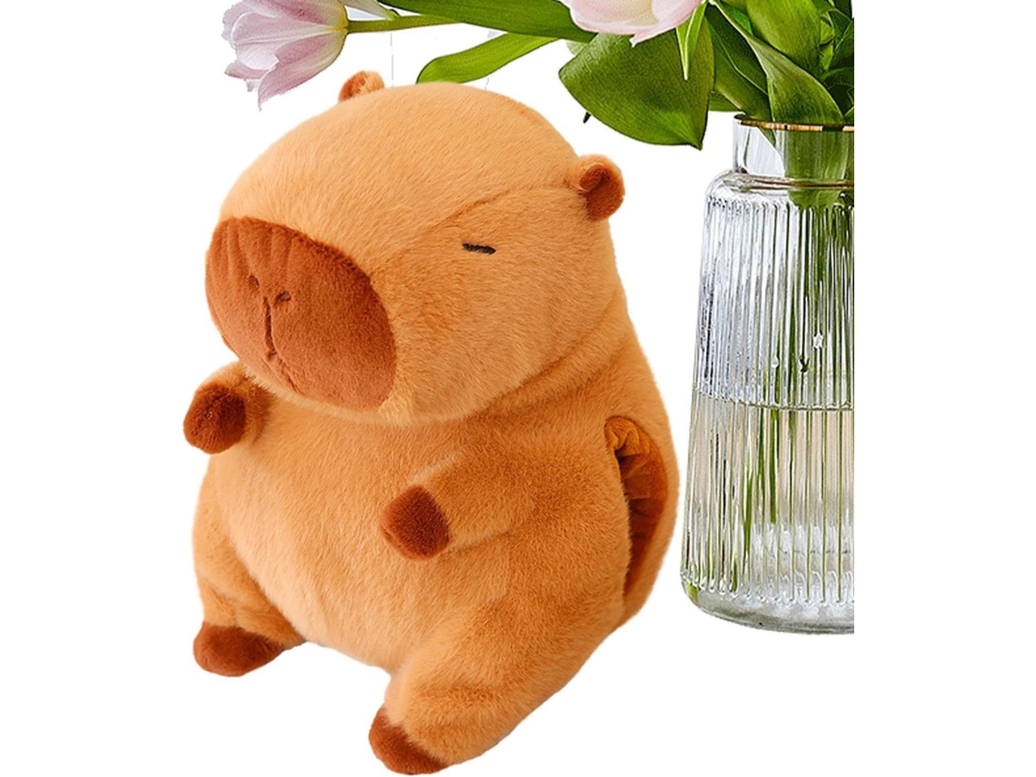 Almofada Aquecedora De Mãos Em Formato De Capivara, Lavável E Durável Almofada Com Enchimento De M Gokoco