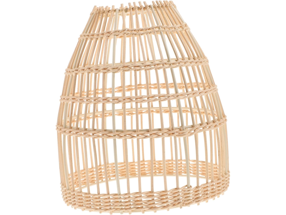 Difusor de Luz Suspenso em Rattan Trançado para Decoração de Interiores. SFUSHOS