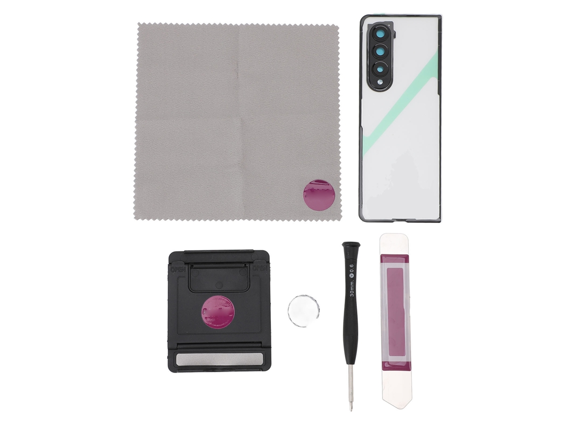 Vidro da Capa Traseira do Telefone para Galaxy Z Fold 3/z Fold 3 5g F926 Vidro da Carcaça Traseira do Telefone de Substituição EOOCOO