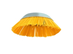 Escova de nylon de 8 camadas para capina com lâmina Buraco de 25,4 mm, resistente a impactos e de alta dureza.