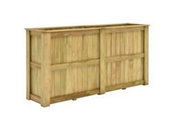 Planter, Planters Vidaxl Marrom Madeira De Pinho (196 X 50 X 100 Cm)
