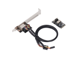 Placa de Rede Gigabit M.2 para PCIe 1000Mbps Chave B M Plug and Play
