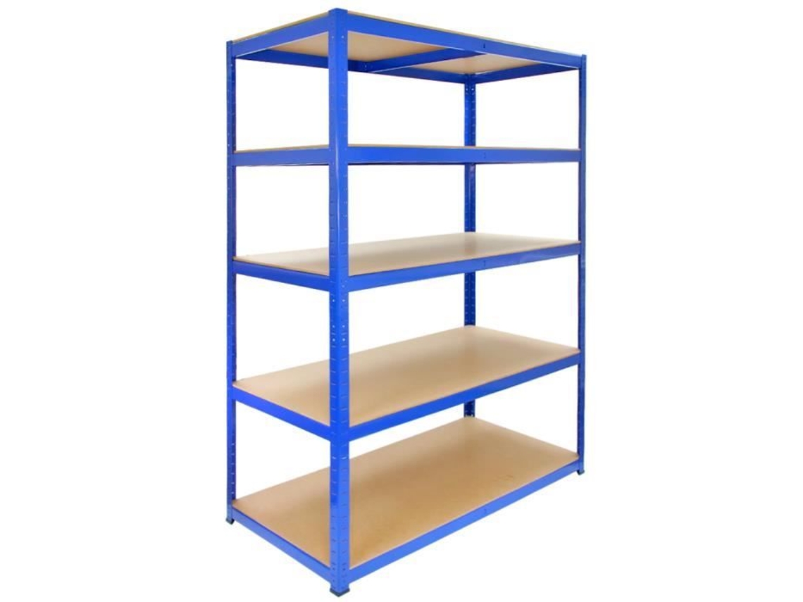 Prateleiras T-Rax Prateleiras Azul 120Cm X 180Cm X 60Cm