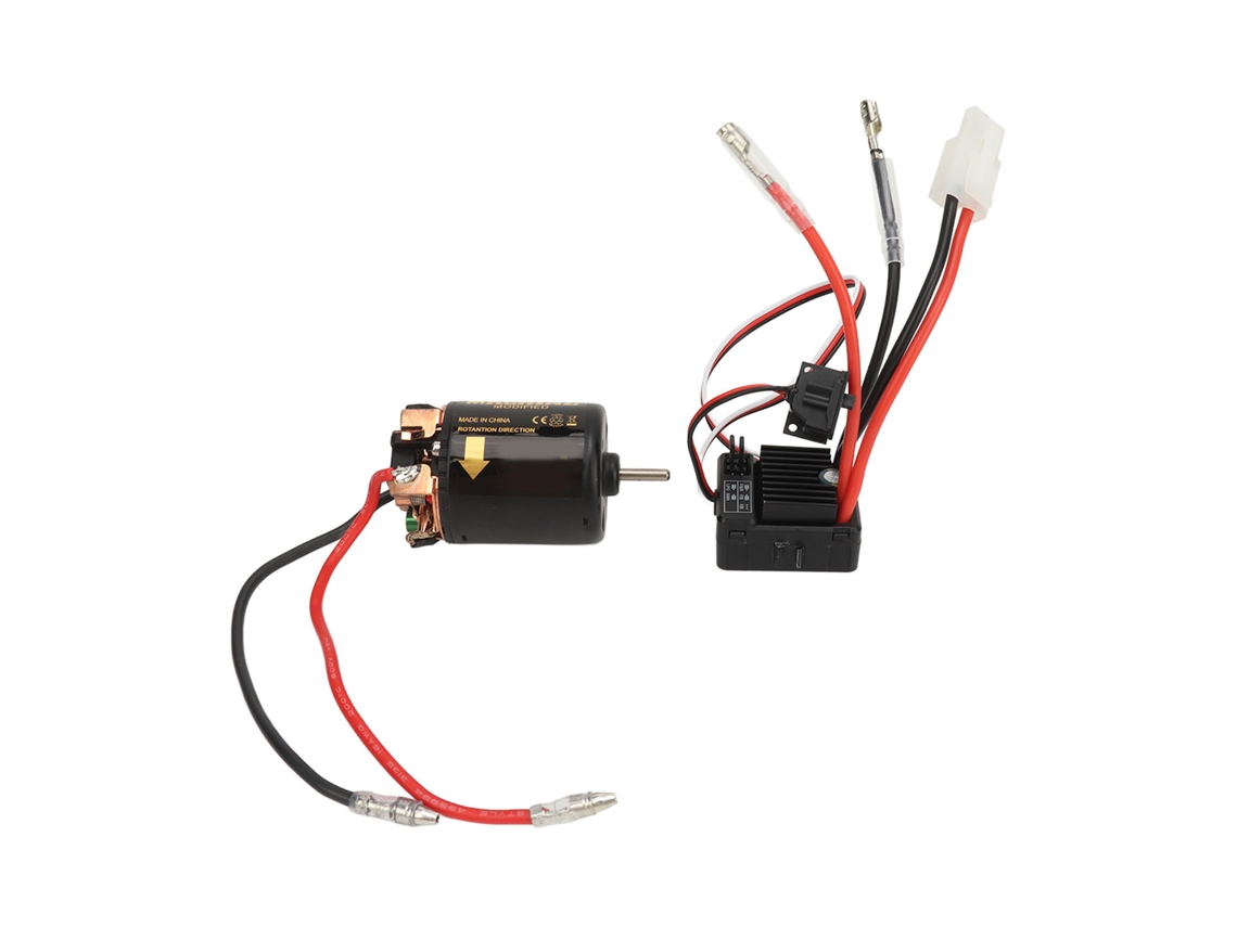 Combo Motor Esc De Rc 540 Com Escovas Alto Torque 60a Controlador De Velocidade Acessório Para Carro Rc 1/14 1/10 21t