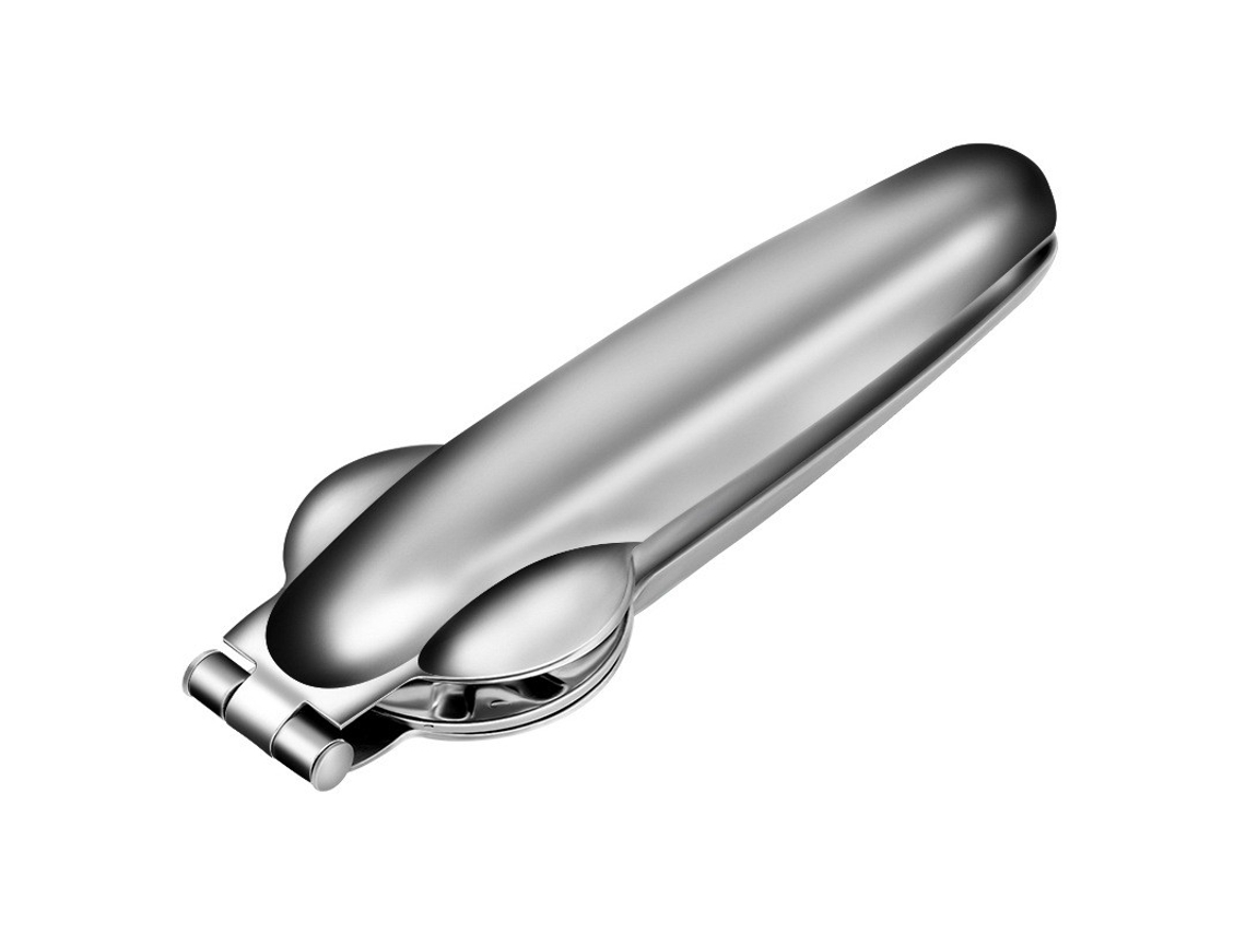Quebra-nozes De Castanha Em Aço Inoxidável, Prateado, 17cm, Ergonômico, Para Nozes E Avelãs