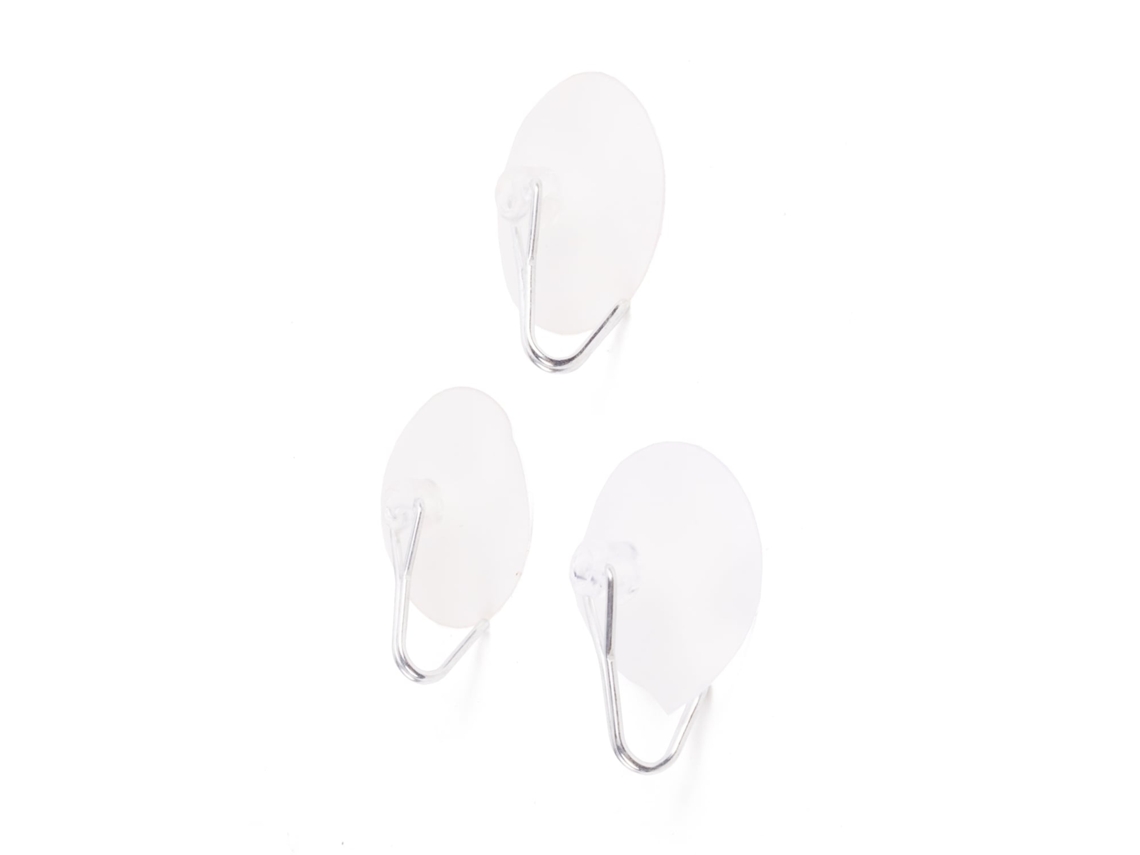 Ventosas 3 Peças Para Toalhas, 45 Mm Elysve