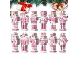 Quebra Nozes De Madeira Para O Natal, Enfeites Para Árvore De Natal Olysi Shop
